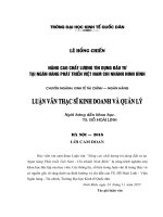 Nâng cao chất lượng tín dụng đầu tư tại Ngân hàng Phát triển Việt Nam  Chi nhánh Ninh Bình