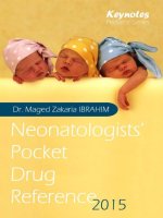 neonatogist poket drug 2015