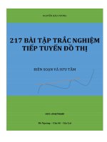 217 BÀI TẬP TRẮC NGHIỆM TIẾP TUYẾN
