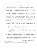 Đồ án tốt nghiệp Thiết kế hệ thống cung cấp điện cho phân xưởng sửa chữa cơ khí