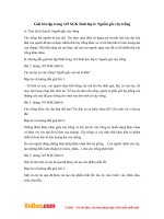 Giải bài tập trang 145 SGK Sinh lớp 6: Nguồn gốc cây trồng