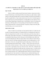 VAI TRÒ CỦA ÁNH NHÌN VÀ VIỆC QUẢN LÝ BẢN THÂN TRONG ĐIỀU KIỆN HỘI NHẬP TOÀN CẦU CỦA NHÂN LỰC THẾ KỶ 21