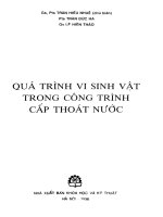 Quá trình vi sinh vật trong công trình cấp thoát nước  trần hiếu nhuệ, trần đức hạ, lê hiền thảo 