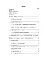 Khóa luận nghiên cứu kĩ thuật cố định vi khuẩn streptococcus thermophillus và lactobacillus bulgaricus trên cellulose sản xuất từ vi khuẩn acetobacter xylinum 