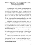 một số kinh nghiệm giảm tỷ lệ suy dinh dưỡng của trẻ thể thấp còi ở trường mầm non điền trung   bá thước