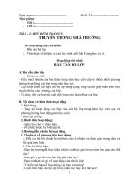 Giáo án hoạt động ngoài giờ lên lớp 9