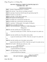 giáo án dạy thêm tiếng anh lớp 7 kỳ  1 