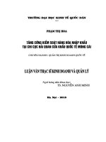 Tăng cường kiểm soát hàng hóa nhập khẩu tại Chi cục Hải quan cửa khẩu quốc tế Móng cái