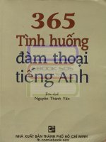Ebook 365 tình huống đàm thoại tiếng anh phan 1 