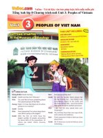 Tiếng Anh lớp 8 Chương trình mới Unit 3: Peoples of Vietnam