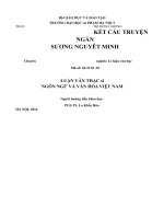 Luận văn kết cấu truyện ngắn sương nguyệt min 