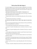 Thủ tục làm sổ đỏ cho nhà chung cư