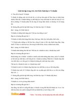 Giải bài tập trang 161, 164 SGK Sinh lớp 6: Vi khuẩn