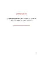 Tiểu luận các phương pháp đánh giá dược liệu chứa alkaloid nói chung và dược liệu chứa quinine nói riêng 