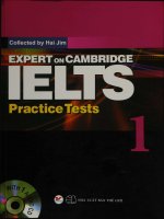 Ebook expert on cambridge IELTS practice test 1 part 1 