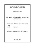Đấu tranh phòng, chống tội rửa tiền ở việt nam tt 