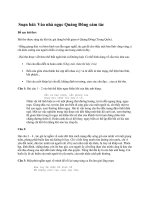 Soạn bài Vào nhà ngục quảng đông cảm tác