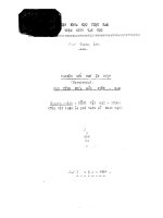 Nghiên cứu thú ăn thịt các tỉnh phía bắc việt nam 