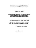 Nâng cao chất lượng công tác kiểm soát rủi ro trong hoạt động cho vay tiêu dùng tại Ngân hàng Thương mại Cổ phần Quân đội