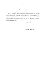 Đổi mới cơ cấu vốn của các doanh nghiệp nhà nước việt nam hiện nay 