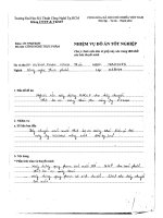 Nghiên cứu xây dựng haccp cho dây chuyền thịt ba rọi xông khói tại công ty vissan 