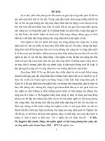 TIỂU LUẬN CHUYÊN NGÀNH   c mác, PH  ĂNG GHEN đấu TRANH CHÔNG CHỦ NGHĨA cơ hội xét lại TRONG PHONG TRÀO CỘNG sản và CÔNG NHÂN QUỐC tế GIAI đoạn 1848   1876