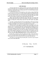 Khảo sát hệ thống bôi trơn động cơ d6ac 