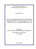 Các yếu tố ảnh hưởng đến mức độ chấp nhận mô hình thẻ điểm cân bằng trong quản trị chiến lược tại các doanh nghiệp Việt Nam.PDF