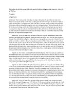 Ảnh hưởng của vốn đầu tư trực tiếp nước ngoài tới bất bình đẳng thu nhập nông thôn  thành thị tại Việt Nam