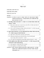 Hoàn thiện hệ thống chính sách kinh tế - xã hội trong quá trình đô thị hoá huyện ven đô (lấy ví dụ ở huyện Nhơn Trạch tỉnh Đồng Nai