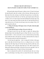 TIỂU LUẬN CHUYÊN NGÀNH   mối QUAN hệ GIỮA đối NGOẠI và bảo vệ tổ QUỐC xã hội CHỦ NGHĨA ở VIỆT NAM  HIỆN NAY