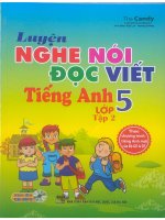 Luyện nghe nói đọc viết  tiếng anh lớp 5 tập 2 