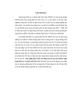 Giải pháp phát triển tín dụng bán lẻ tại chi nhánh ngân hàng đầu tư và phát triển Hà Tây