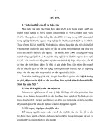Định hướng và giải pháp chuyển dịch cơ cấu lao động theo ngành trên địa bàn tỉnh Bắc Ninh đến năm 2020