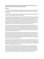 Đánh giá hiệu quả hoạt động của các chi nhánh ngân hàng thương mại trên địa bàn tỉnh Thái Nguyên: Tiếp cận theo mô hình phân tích đường bao tới hạn