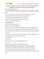 Bài tập trắc nghiệm môn Giáo dục công dân lớp 11: Thực hiện nền kinh tế nhiều thành phần và tăng cường vai trò quản lý kinh tế của Nhà nước