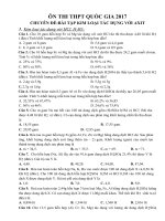 BÀI TẬP KIM LOẠI TÁC DỤNG VỚI AXIT VÀ DUNG DỊCH MUỐI