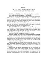 Giải pháp nâng cao hiệu quả xuất khẩu gạo của Việt nam