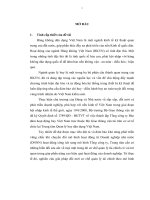 Hoàn thiện cơ chế quản lý tài chính tại trung tâm quản lý Bay dân dụng Việt nam theo mô hình Tổng công ty nhà nước