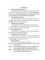 Bảo hiểm trách nhiệm dân sự của chủ xe cơ giới đối với ngưòi thứ 3 ở Việt Nam hiện nay Thực trạng và những vấn đề đặt ra với các Doanh nghiệp Bảo hiểm phi nhân thọ