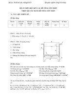 Đồ án chuyên ngành công trình thủy lợi thiết kế cầu máng bê tông cốt thép