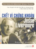 Chết Vì Chứng Khoán  Jesse Livermore