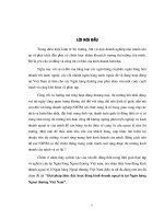 Giải pháp thúc đẩy hoạt động kinh doanh ngoại tệ tại ngân hàng thương mại cổ phần ngoại thương (vietcombank) việt nam 