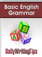 ôn thi công chức ngữ pháp tiếng anh