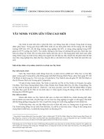 Chương trình giảng dạy kinh tế fulbright   tây ninh vươn lên tầm cao mới