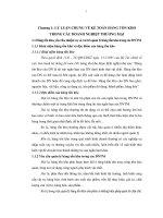 Hoàn thiện kế toán hàng tồn kho tại các doanh nghiệp thương mại thuộc địa bàn Tỉnh Sơn La