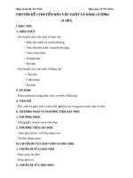 nội dung giáo án bồi dưỡng học sinh giỏi 11 môn sinh học