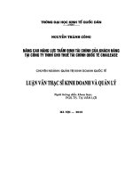 Nâng cao năng lực thẩm định tài chính của khách hàng tại công ty TNHH cho thuê tài chính quốc tế Chailease