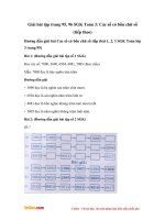 Giải bài tập trang 95, 96 SGK Toán 3: Các số có bốn chữ số (tiếp theo)