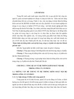 Hoàn thiện hệ thống kiểm soát nội bộ trong công ty cổ phần trên địa bàn thành phố Hà nội